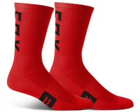 Fox Racing 8" Flexair Merino Socks (Flo Red)
